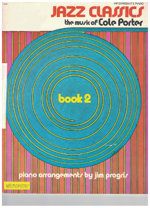 Picture of The Music of Cole Porter, Jazz Classics Book 2, arr. Jim Progris for piano solo, sheet music folio