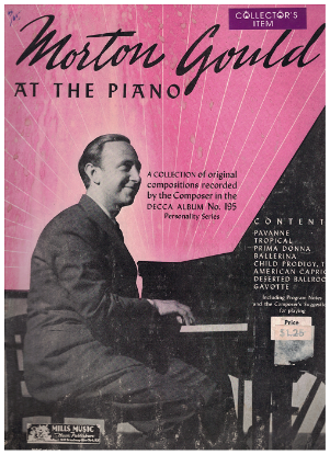 Picture of Morton Gould at the Piano
