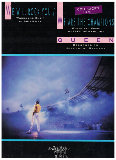 Picture of We Will Rock You & We are the Champions, Brian May & Freddie Mercury, recorded by Queen
