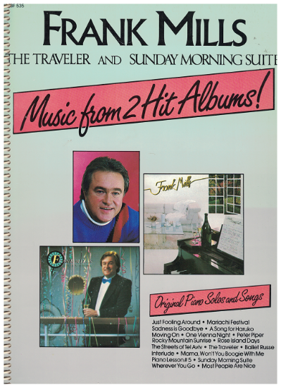 Picture of Frank Mills, The Traveller & Sunday Morning Suite, piano solo folio