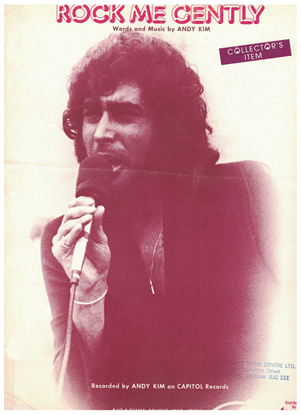 Picture of Rock Me Gently, written & recorded by Andy Kim (Baron Longfellow)