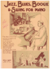 Picture of Hootie Blues, Jay McShann & Charlie Parker, piano solo, sheet music