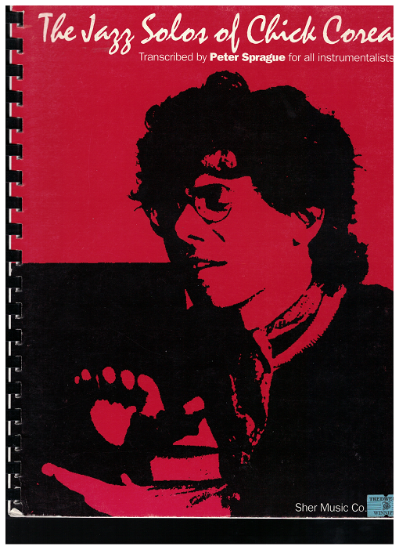 Picture of The Jazz Solos of Chick Corea, transcribed by Peter Sprague, fakebook, sheet music folio