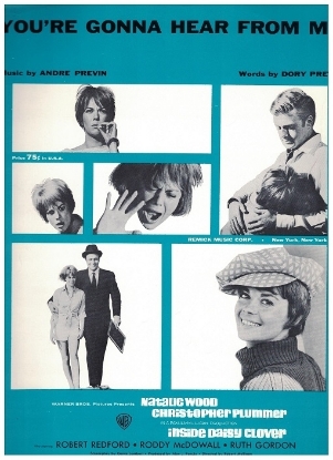 Picture of You're Gonna Hear from Me, from movie "Inside Daisy Clover", Andre & Dory Previn, sung by Natalie Wood