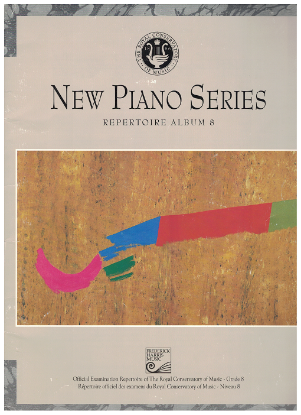 Picture of 1994, Royal Conservatory of Music, Grade 8 Piano Exam Book, 1994 Edition, New Piano Series, University of Toronto, sheet music folio