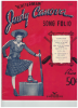 Picture of "Scatterbrain" Judy Canova Song Folio, sheet music songbook