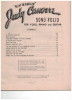 Picture of "Scatterbrain" Judy Canova Song Folio, sheet music songbook
