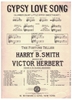 Picture of Gypsy Love Song, from "The Fortune Teller", Victor Herbert, high voice solo