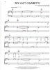 Picture of My Last Cigarette, Mark Hewerdine/ Gary Clark/ Neil MacColl, recorded by K. D. Lang, sheet music