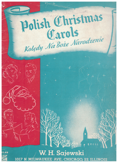 Picture of Polish Christmas Carols, arr. Maryan S. Rozycki for choral singing and/or piano/accordion, sheet music songbook