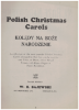 Picture of Polish Christmas Carols, arr. Maryan S. Rozycki for choral singing and/or piano/accordion, sheet music songbook