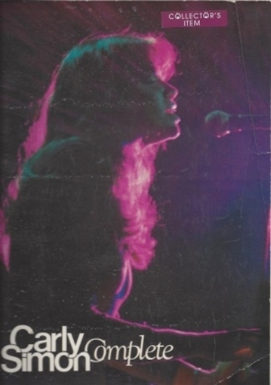 Picture of Carly Simon Complete, sheet music songbook, spiral bound