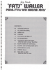 Picture of Fats Waller, Jazz Giants Piano Styles & Original Songs, sheet music songbook & piano solo folio