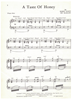 Picture of A Taste of Honey, Bobby Scott & Ric Marlow,  piano solo