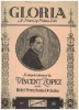 Picture of Gloria, Fred Hager & Justin Ring, arr. Vincent Lopez, piano solo sheet music