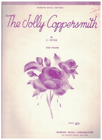 Picture of The Jolly Coppersmith March, C. Peter, arr. Hugo Frey, piano solo
