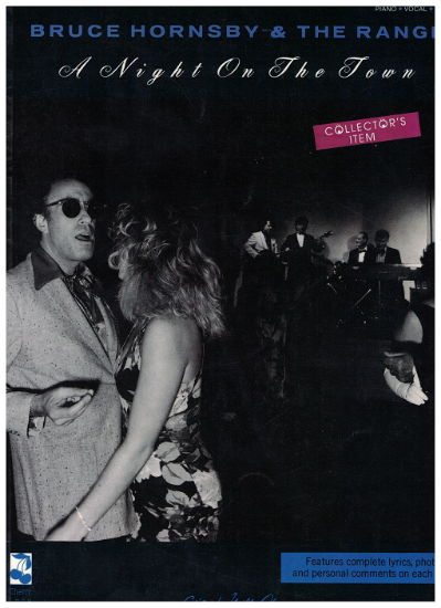 Picture of Bruce Hornsby & The Range, A Night on the Town, sheet msuic songbook