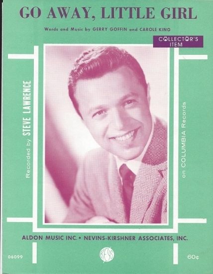 Picture of Go Away Little Girl, Gerry Goffin and Carole King, recorded by Steve Lawrence, sheet music