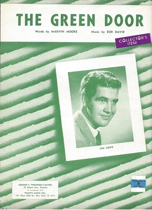 Picture of The Green Door, Marvin Moore & Bob Davie, recorded by Jim Lowe