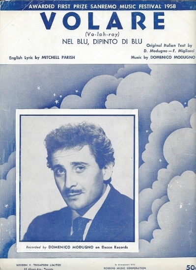Picture of Volare, by Domenico Moduguo, F. Migliacci, Michael Parish