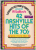 Picture of Al Gallico's 42 Nashville Hits of the 70's, songbook