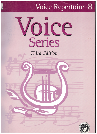 Picture of Voice Repertoire 8, 2005 3rd Edition, Royal Conservatory of Music, University of Toronto, sheet music songbook