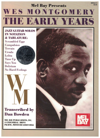 Picture of Wes Montgomery, The Early Years, guitar TAB with CD, sheet music folio