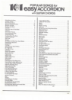 Picture of 101 Popular Songs for Easy Accordion (1976 Edition), sheet music songbook