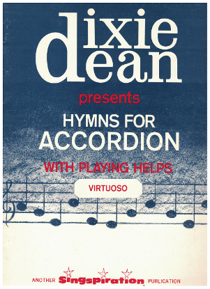 Picture of Dixie Dean, Hymns for Accordion, Virtuoso version, sacred sheet music folio