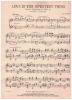 Picture of Love is the Sweetest Thing, Ray Noble, paraphrased for piano solo by Maurice C. Whitney, piano solo sheet music