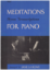 Picture of Meditations for Piano, Hymn Transcriptions by Jane La Rowe