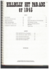 Picture of Hillbilly Hit Parade Volume 3, 1944, 1945, 1946 & 1947, sheet music songbook