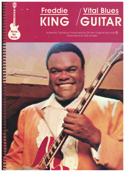 Picture of Freddie King Vital Blues Guitar, TAB guitar, sheet music songbook