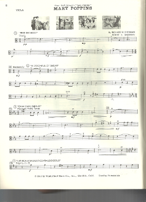 Picture of 101 for Strings, Viola Part only, arr. Jay Arnold, string orchestra, sheet music folio