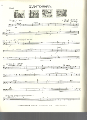 Picture of 101 for Strings, Cello Part only, arr. Jay Arnold, string orchestra, sheet music folio