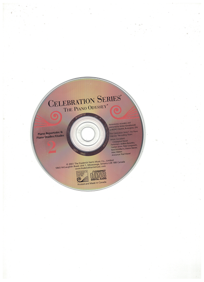 Picture of Royal Conservatory of Music, CD Recordings of Piano Repertoire & Studies Grade  2, 2001 The Piano Odyssey, University of Toronto