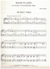 Picture of Faces of Jazz, Hale Smith, piano solo, sheet music folio