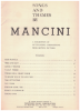 Picture of Blue Pianola, from movie "Touch of Evil", Henry Mancini, piano solo, sheet music