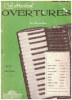 Picture of Celebrated Overtures for Accordion, arr. Pietro Deiro, Alfred d'Auberge & Pietro Deiro Jr, advanced accordion solos, sheet music folio