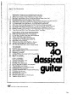 Picture of Hansen's Top 40 Classical Guitar Solos, arranged by Mary Godla, sheet music songbook