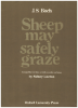 Picture of Sheep May Safely Graze, J. S. Bach, arr. Sidney Lawton for 2 flutes/alto recorders & piano, sheet music