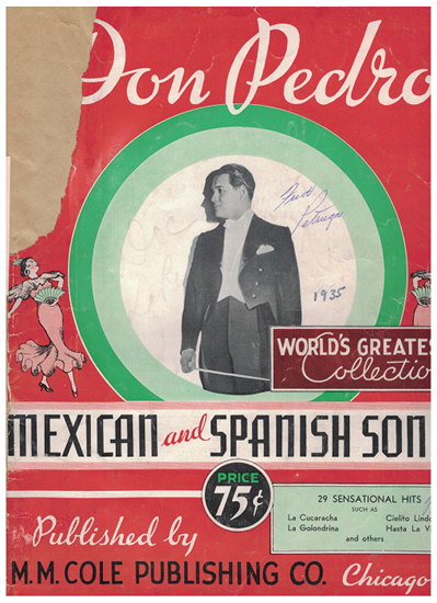Picture of Don Pedro, Mexican and Spanish Songs