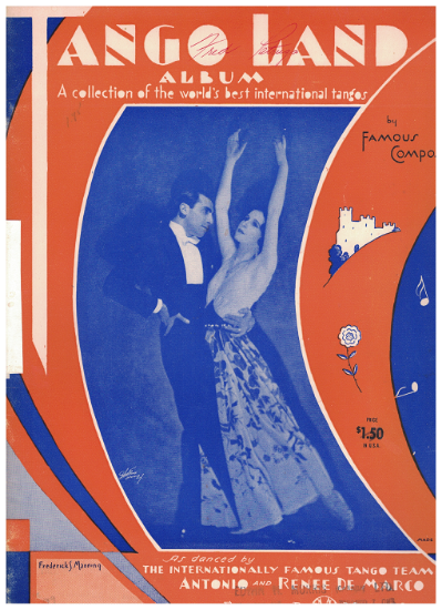 Picture of Tango Land, A Collection of the World's Best International Tangos, songbook