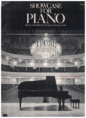 Picture of Showcase for Piano Volume 3, transcribed by Lou Singer for solo piano, sheet music folio
