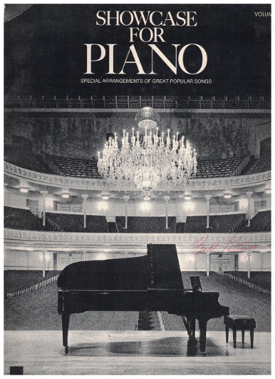 Picture of Showcase for Piano Volume 3, transcribed by Lou Singer for solo piano, sheet music folio