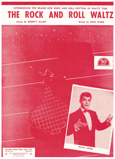 Picture of The Rock and Roll Waltz, Shorty Allen & Dick Ware, popularized by Kay Starr