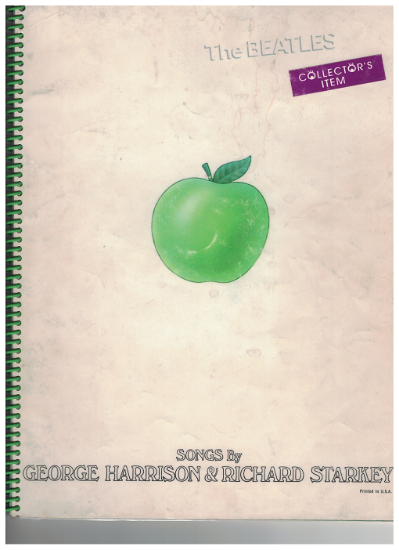 Picture of The Beatles, Songs by George Harrison & Richard Starkey, sheet music songbook