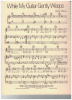 Picture of The Beatles, Songs by George Harrison & Richard Starkey, sheet music songbook