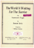 Picture of The World is Waiting for the Sunrise, Ernest Seitz, arr. William Stickles, organ solo sheet music