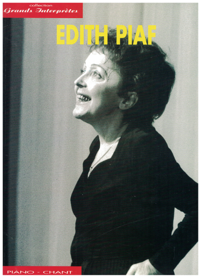 Picture of Edith Piaf (2004 Edition), self-titled edition, sheet msuic songbook